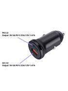 Dual-USB Car Charger Fast, 30W