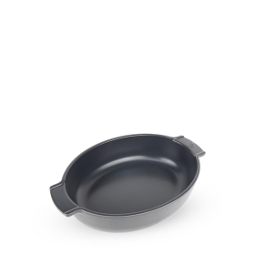 Peugeot Appolia Auflaufform aus Keramik, 31 cm, grau