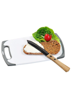 Kesper Schneidebrett rutschfest , weiss, S