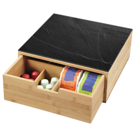 Kesper Box mit Schublade für Kaffee/Tee