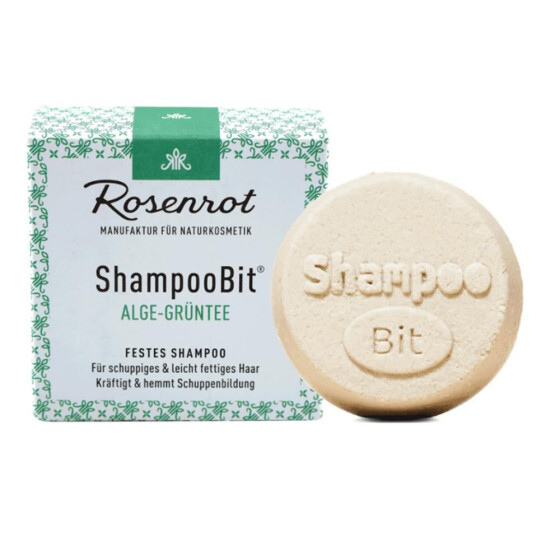 Rosenrot ShampooBit Alge-Gr&uuml;ntee, 60 g