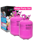 Heliumflasche Mega Party-Set