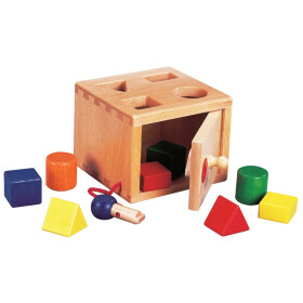 Spielba Sortierbox mit Schl&uuml;ssel