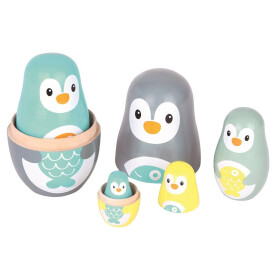 Spielba Matrjoschka Pinguin