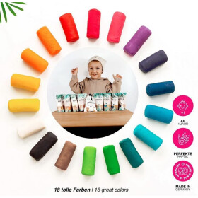 Knet&auml; KNET&Auml; 18er-Bag-Set 50g