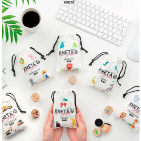 Knet&auml; KNET&Auml; Holzstempel-Set Zoo Anim&auml;ls