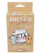 Knet&auml; KNET&Auml; Holzstempel-Set Zoo Anim&auml;ls