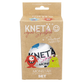 Knet&auml; KNET&Auml; Holzstempel-Set Monst&auml;r