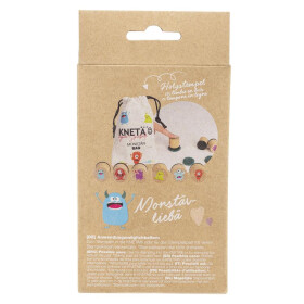 Knet&auml; KNET&Auml; Holzstempel-Set Monst&auml;r