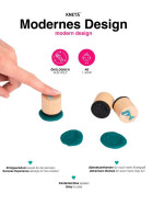 Knet&auml; KNET&Auml; Holzstempel-Set Dinoz