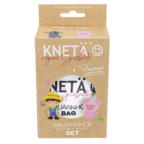 Knet&auml; KNET&Auml; Holzstempel-Set Bau&auml;rnhof