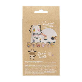 Knet&auml; KNET&Auml; Holzstempel-Set Bau&auml;rnhof