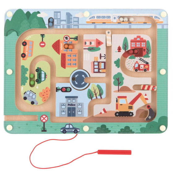Spielba Magnetspiel Stadtlabyrinth