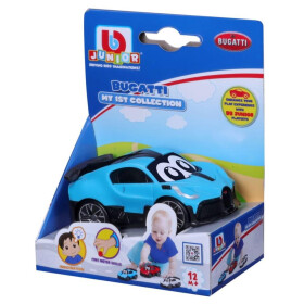 BB Junior Bugatti im Blister blau, rot & weiss 9cm