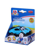 BB Junior Bugatti im Blister blau, rot & weiss 9cm