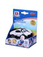 BB Junior Bugatti im Blister blau, rot & weiss 9cm