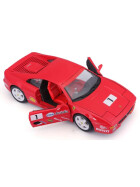 Bburago Ferrari Racing F355 Challenge 1/24 rot
