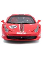 Bburago Ferrari Racing 458 Challenge 1/24 rot