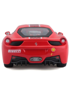 Bburago Ferrari Racing 458 Challenge 1/24 rot