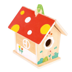 Spielba Vogelhaus zum Bemalen