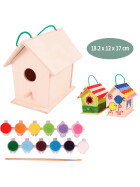 Spielba Vogelhaus zum Bemalen