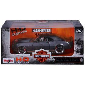 Maisto Chevrolet Camaro 1968 Harley Davidson 1/24 schwarz