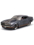 Maisto Chevrolet Camaro 1968 Harley Davidson 1/24 schwarz