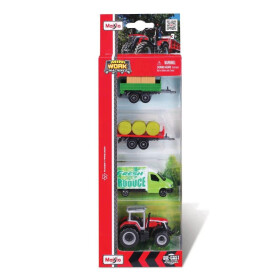 Maisto Farm 4er-Set assortiert
