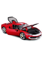 Bburago Ferrari R&P 296 GTB Assetto Fiorano 1/18 rot