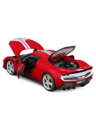 Bburago Ferrari R&P 296 GTB Assetto Fiorano 1/18 rot
