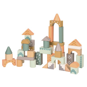 Spielba Holzbausteine 100 St&uuml;ck