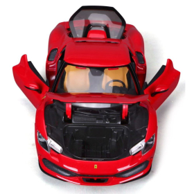 Bburago Ferrari R&P 296 GTB Rosso Corsa 1/18 rot