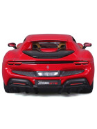 Bburago Ferrari R&P 296 GTB Rosso Corsa 1/18 rot