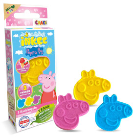 Craze Inkee Badebomben Peppa Pig 3er-Set