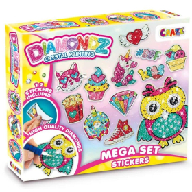 Craze Diamondz Mega Set Stickers