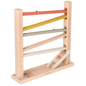 Spielba Kugelbahn mit Murmeln aus 100% FSC