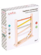 Spielba Kugelbahn mit Murmeln aus 100% FSC