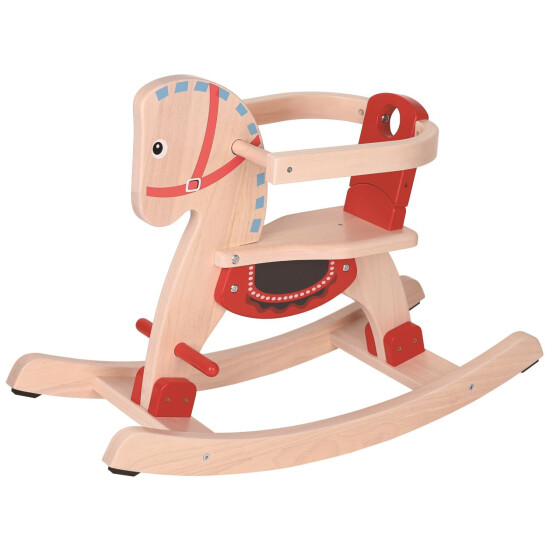 Spielba Schaukelpferd aus 100% FSC lasiert