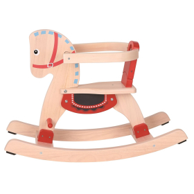 Spielba Schaukelpferd aus 100% FSC lasiert