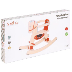 Spielba Schaukelpferd aus 100% FSC lasiert
