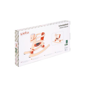 Spielba Schaukelpferd aus 100% FSC lasiert