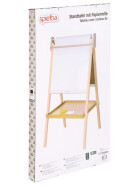 Spielba Standtafel mit Papier & Kreide 100% FSC