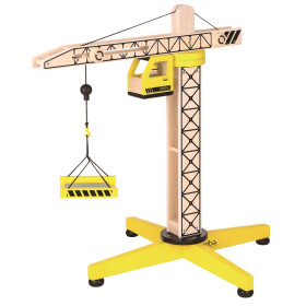 Spielba Kran mit Figur aus 100% FSC