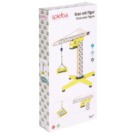 Spielba Kran mit Figur aus 100% FSC