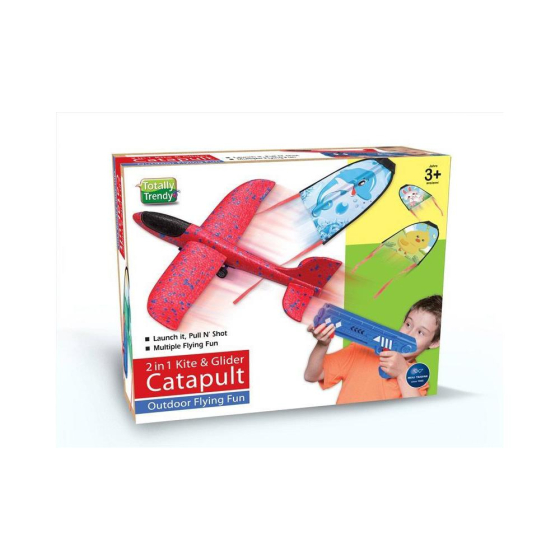 Totally Tech Totally Trendy 2 in 1 Kite & Glider Cataplut