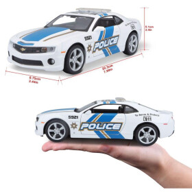 Maisto Chevrolet Camaro SS RS 2010 Police Weiss 1/24