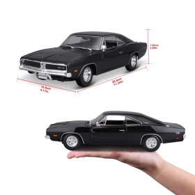 Maisto Dodge Charger 1969 1/18 schwarz