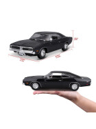 Maisto Dodge Charger 1969 1/18 schwarz