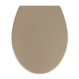 Wenko WC-Sitz Samos taupe, Easy Close, Duropla