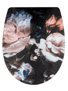 Wenko WC-Sitz Peony,Relief, Oberfl&auml;che, mehrfarbig